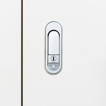 京度气瓶储存柜  双瓶实验室压缩气体柜医院高压实验室安全储存柜无报警器可定制 白色