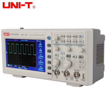  优利德数字示波器100M usb存储UTD2102CEX双通道示波仪数字存储示波器 UTD2102CEX（100M带宽,1G采样率) 