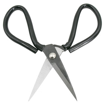 飞尔（FLYER）工业剪刀 黑塑柄碳钢皮革剪刀包装裁剪刀 不锈钢尖头剪子【菜刀 A1】5个起订