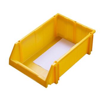 京度货架零件盒物料盒收纳盒工具盒螺丝盒五金盒分类盒加厚斜口款470*300*180mm