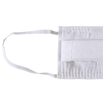 CM朝美【400只】9000型白色32S纱布口罩一次性口罩防粉尘防雾霾PM2.5防油烟异味男女KN90劳保工业用品