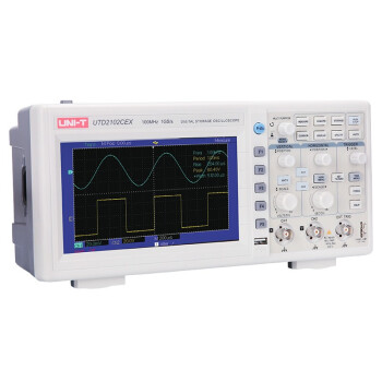 优利德（UNI-T）UTD2102CEX+数字示波器100M usb存储 双通道示波器数字存储示波器 