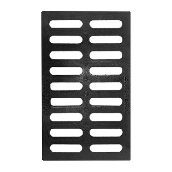 巨成 球墨铸铁井盖排水沟盖板雨水篦子 污水窨井盖地沟盖板 单篦子400*600*30mm 承重30吨