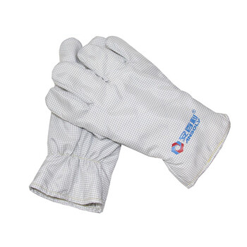 安百利ABL-S51A耐高温手套180度无尘净化车间微电子厂耐磨不掉毛防烫五指舒适手套 ABL-S51A