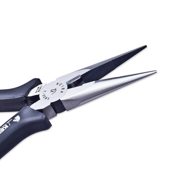 马牌（KEIBA）进口电工尖嘴钳T-308S 尖咀钳 8寸 200mm