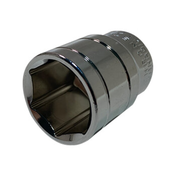 泰森 961122 12.5MM系列6角套筒 内1/2六角套筒 22mm
