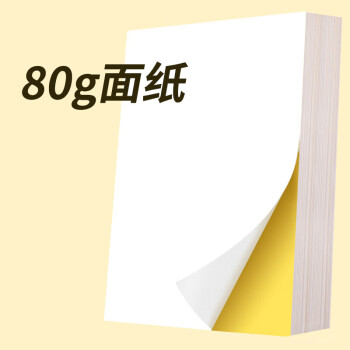 飞尔（FLYER）A4空白不干胶标签纸  背胶书写纸哑面【4格105x148.5mm 80张直角】