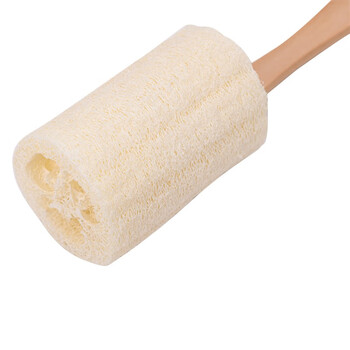 金诗洛 (3个)长木柄丝瓜络清洁刷 洗碗巾厨房洗碗刷锅百洁刷澡堂搓澡巾 34-36cm K527