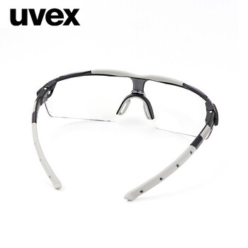 uvex优唯斯 9190175防风防护眼镜男骑行防风沙粉尘液体飞溅冲击双面反射涂层防雾定做 1付