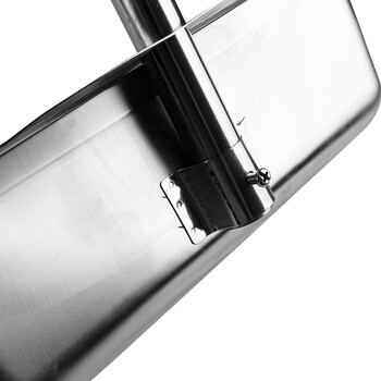 庄太太【不锈钢大号方形】加厚不锈钢簸箕单个垃圾铲畚斗撮箕畚箕户外庭院环卫撮子工厂