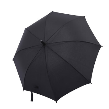 益美得 FW-2119 雨伞长柄直柄伞加大加固加厚伞 黑伞