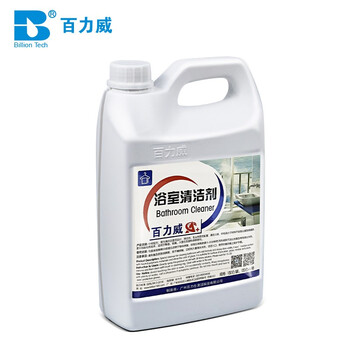 百力威 浴室清洁剂 厕所卫生间地面墙面地砖除垢清洁剂 3.78L 4桶 710402
