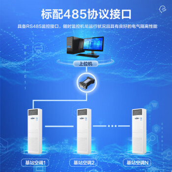 海尔（Haier）5匹精密空调 机房基站专用5p柜式空调 24H连续运转380v冷暖 KFR-120LW/71FAJ12(通信）裸机