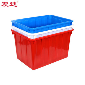 震迪400L大水箱塑料水产养殖箱SH6101蓝色965*745*665