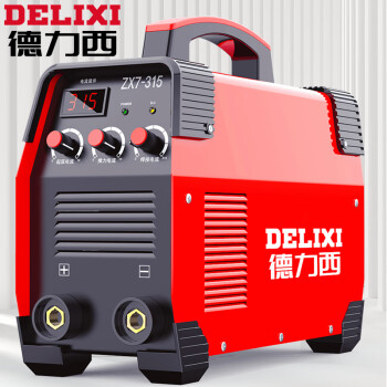 德力西电焊机两相220v 三相380v两用双电压ZX7-315小型工业焊机全套接好15米线【315高配工业款220V/380V】