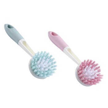 益美得 FW2151 清洁刷可挂式清洁毛刷锅碗刷厨房餐具水槽刷去污锅刷   颜色随机