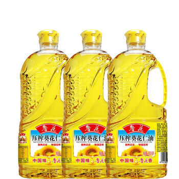 鲁花压榨葵花仁油 鲁花压榨葵花仁油900ml 剥壳去皮 物理压榨 健康