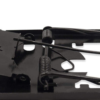 稳斯坦 W628 (5个)黑色大号捕鼠器 老鼠夹铁质抓捉老鼠器指针机关耗子器 15.5*8.5cm