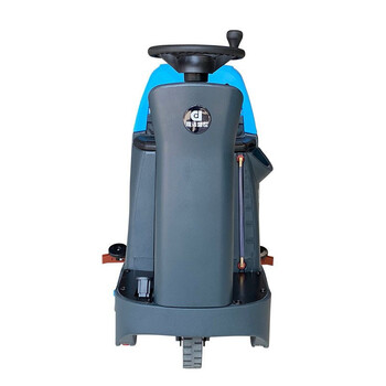 鼎洁盛世全自动驾驶式单刷洗地机洗地车刷地机DJ60Y加液电瓶款