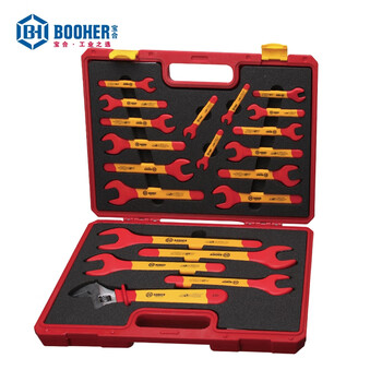 宝合(booher)20件套绝缘工具组套 0200308 铬钒钢