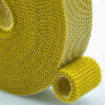 飞尔（FLYER）双面背靠背魔术贴 数据线理线带 自粘捆绑带【黄色宽20mm 长5m】5卷起批