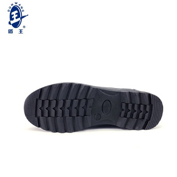 王盾/盾王 3550-2工作鞋黑色牛皮工作鞋女款耐磨防滑定做 40吗 黑色 1双
