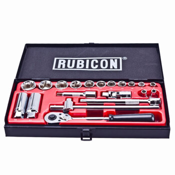 罗宾汉（RUBICON）套筒扳手3/8棘轮扳手火花塞套筒RSS-020快速扳手 多用途套筒套装 20件套