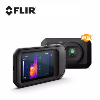 FLIR C5 红外热像仪 地暖红外线成像仪 建筑电力热像仪 便携式经济型工业级热成像仪 黑色 C5