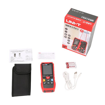 优利德（UNI-T）LM120C  120米可视激光测距仪 电子尺 摄像头辅助  1年维保