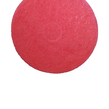 超洁亮（SUPER·CLEAN）JH-10-2 10寸百洁垫 红垫 地面保养清洗 起蜡垫清洁垫抛光垫抛光片百洁片(5片/盒)