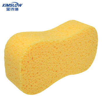 金诗洛 (3个)大号清洁海绵 汽车8字型洗车擦拭吸水清洁用品 珊瑚海绵23x12x6.2cm K214