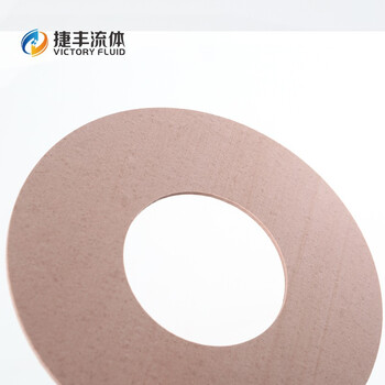 捷丰流体/粉色增强改性聚四氟乙烯垫片（RPTFE) RF面DN500,PN16,T=3.0mm，HG/T20606-2009  1片/包可定制