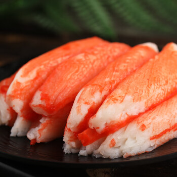 手撕蟹肉蟹柳棒即食日本寿司火锅食材配菜蟹足棒蟹肉棒