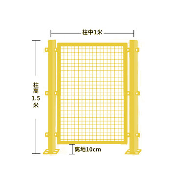 腾驰（CT） 车间隔离网 仓库护栏网铁丝网围栏铁网高速公路护栏网防护网基坑护栏网 1号