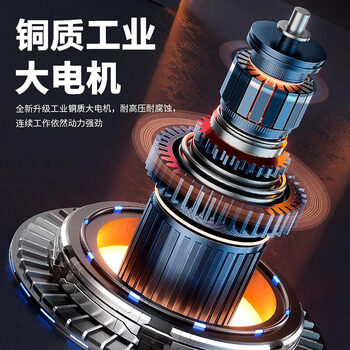 黑猫圣将 220V大功率洗车机工业商用大型高压水枪清洗机