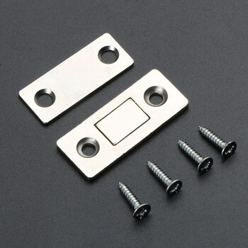 美奥帮 安全锁具 免打孔隐形碰珠柜吸厨门 不锈钢磁吸门微型磁碰移门强磁门吸