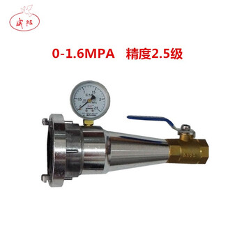 威陆消火栓测压接头消防栓压力测试消火栓试水检测装置【消火栓测压接头2.5级】