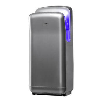 艾克（AIKE）AK2006H 卫生间全自动感应冷热喷气式干手器 永磁无刷电机白色