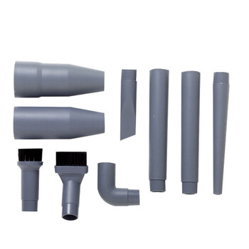 亿力 FH-4026 浅灰色吸尘器配件旮旯角落吸头  吸尘器吸头9件套