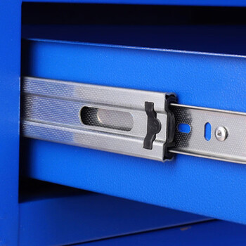 稳斯坦 维修汽修工具车 蓝一抽+背板 多功能铁皮工具柜 1辆 WST105