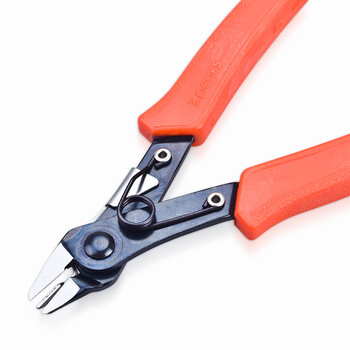 三山（3.peaks）进口迷你电子钳 SP-11 斜口钳 防飞散剪钳 斜嘴钳  125mm 20度角