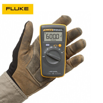 福禄克(FLUKE) F101Kit 升级版掌上型数字万用表 智能磁性挂带多用表 自动量程 仪器仪表