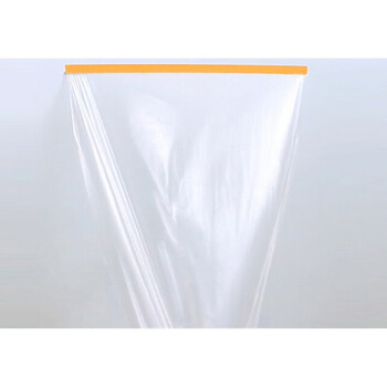 飞尔（FLYER）遮蔽膜保护膜 和纸喷漆遮蔽膜 地面装修保护膜油漆保护膜油漆涂料墙面膜【2.4m×25m】