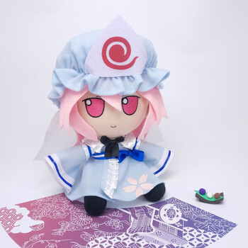 东方project娃娃fumo布偶毛绒公仔西行寺幽幽子二次元