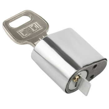 海斯迪克 HKLY-128 消防门锁芯 防火门锁芯逃生锁电箱锁芯 铜芯不通开（3把钥匙）