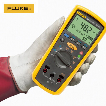 福禄克（FLUKE）F1508 数字式电阻测试仪高精度兆欧表电阻测试仪电子数字摇表 10GΩ