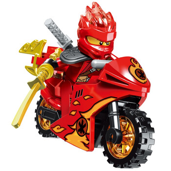 乐高lego新品幻影忍者第13季小人仔炫酷摩托车拼装积木男孩玩具
