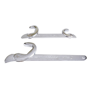 力易得（ENDURA）E1519 2件套万能扳手活动扳手工具大全万能多功能活口卫浴板手大号开口管钳万用小扳子