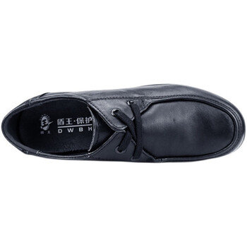 王盾/盾王 3550-8工作鞋黑色牛皮工作鞋女款耐磨防滑定做 37码 黑色 1双