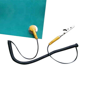 星工 XINGGONG 静电扣 静电接地线 台垫接地线 接地扣 星爪接地连接线 100个装